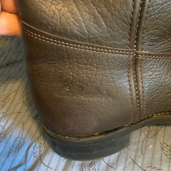 Cabelas mens leather waterproof goretex thinsulate lined Wellington pull on boot - Picture 9 of 10